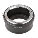 Screw Mount Manual Focus Lens Adapter Ring Adapter for Nikon M Canon Camera
