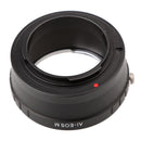Screw Mount Manual Focus Lens Adapter Ring Adapter for Nikon M Canon Camera