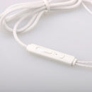 3.5mm In-Ear Stereo Wired Earphones Earbuds Headphones for Cellphone MP3/MP4 Gold