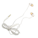 3.5mm In-Ear Stereo Wired Earphones Earbuds Headphones for Cellphone MP3/MP4 Gold