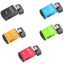 4in1 USB Card Reader Memory Disk SD/SDHC/DV/T-Flash/Micro SD for Computer Red