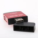 4in1 USB Card Reader Memory Disk SD/SDHC/DV/T-Flash/Micro SD for Computer Red
