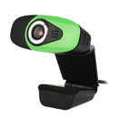 Web Cam Camera USB 2.0 12.0MP PC HD Web cam with Mic for Skype Laptop A871 Green