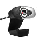 Web Cam Camera USB 2.0 12.0MP PC HD Web cam with Mic for Skype Laptop A871 Grey
