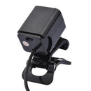 12MP USB Webcam Clip-on Web Chat Camera w/ Microphone for Computer Laptop PC Black