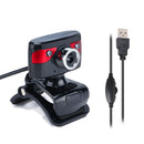 12MP HD USB Webcam Night Vision Chat Video Camera for PC Laptop Computer