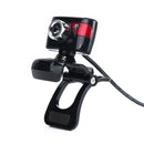 12MP HD USB Webcam Night Vision Chat Video Camera for PC Laptop Computer