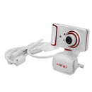 HD 16M Webcam Rotatable with Mic 3 LED Clip on For Desktop Network Skype
