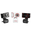 HD 16M Webcam Rotatable with Mic 3 LED Clip on For Desktop Network Skype