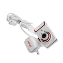 HD 16M Webcam Rotatable with Mic 3 LED Clip on For Desktop Network Skype