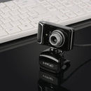 Webcam Web Cam with Mic&Night Vision Clip-on 360 Degree for Skype Computer