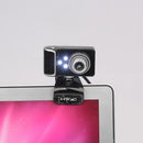 Webcam Web Cam with Mic&Night Vision Clip-on 360 Degree for Skype Computer