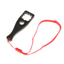 Plasti Spanner Thumbscrews Knop Wrench with Sling for GoPro Camera Black