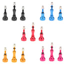 3Piece Long &Short Alumunium Thumbscrew Kit Set for Gopro 4S/4/3+/3/2 Black