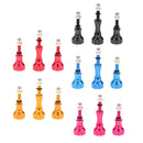 3Piece Long &Short Alumunium Thumbscrew Kit Set for Gopro 4S/4/3+/3/2 Black