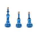 Lightweight Long & Short Thumbscrew Mount Screws for GoPro 4S/4/3+/3/2 Blue