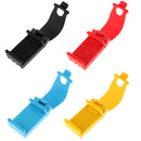 Mobile Phone GPS Holder Mount Clip Buckle Socket on Car Steering Wheel Blue
