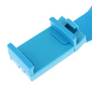 Mobile Phone GPS Holder Mount Clip Buckle Socket on Car Steering Wheel Blue