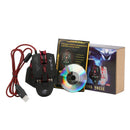 4000 DPI 7 Buttons LED USB Optical Wired Gaming Mouse for Pro Gamer White