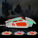 4000 DPI 7 Buttons LED USB Optical Wired Gaming Mouse for Pro Gamer White