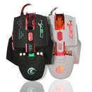 4000 DPI 7 Buttons LED USB Optical Wired Gaming Mouse for Pro Gamer White