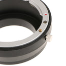 Adapter Ring for Canon EOS Lens Shift to Samsung NX Cameras Body Black