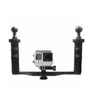 Portable AluminumVideo Camera Handheld Stabilizer for Underwater Photography