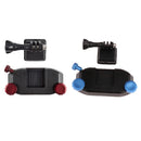 20kg Loading Hanging Waist Belt Buckle Clip Mount Camera Clamp Adapter for GoPro Hero 4 3 Xiaomi Yi Camera Blue