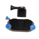 20kg Loading Hanging Waist Belt Buckle Clip Mount Camera Clamp Adapter for GoPro Hero 4 3 Xiaomi Yi Camera Blue