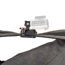 20kg Loading Hanging Waist Belt Buckle Clip Mount Camera Clamp Adapter for GoPro Hero 4 3 Red