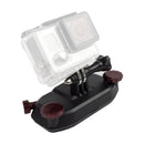 20kg Loading Hanging Waist Belt Buckle Clip Mount Camera Clamp Adapter for GoPro Hero 4 3 Red