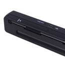 900DPI Handheld Portable JPG PDF Document Scanner with LCD Display Black