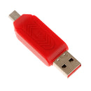USB2.0 + Micro USB OTG Adapter TF Memory Card Reader for PC Smartphone Red