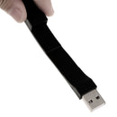 Keychain USB Charger Sync Data Cable for Samsung Galaxy S7/S7 Edge Laptop PC Black