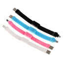 Keychain USB Charger Sync Data Cable for Samsung Galaxy S7/S7 Edge Laptop PC Black