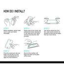 Tempered Glass Protective Screen Protector Film Anti-Fingerprint for Samsung Galaxy Tab 4 T330