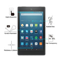 Ultra Clear Anti-Scratch Tempered Glass Screen Protector Film for Amazon Kindle Fire HD 8 inch 2015