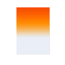 Zomei 150*100mm Graduated Square Filter System for DSLR Cameras Orange