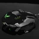 X300 USB Wired Macros Programmable Mouse Gaming Mice 3200 DPI Optical Black