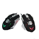 X300 USB Wired Macros Programmable Mouse Gaming Mice 3200 DPI Optical Black