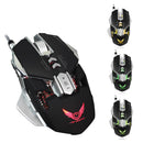 X300 USB Wired Macros Programmable Mouse Gaming Mice 3200 DPI Optical Black