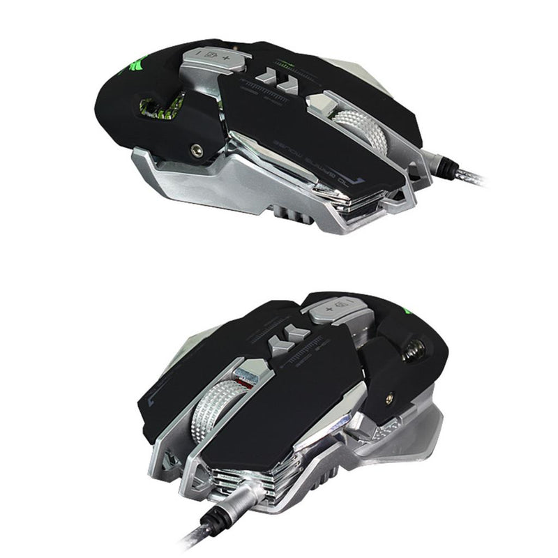 X300 USB Wired Macros Programmable Mouse Gaming Mice 3200 DPI Optical ...