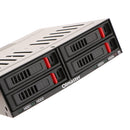 4 Bay USB 3.0 SATA Hard Drive Docking Station for 2.5'' HDD 9.5mm &12.5mm