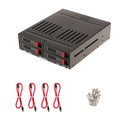 4 Bay USB 3.0 SATA Hard Drive Docking Station for 2.5'' HDD 9.5mm &12.5mm