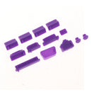 Universal 13pcs Silicone Anti Dust Plug Ports Cover Set For Laptop Notebook Purple