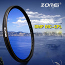Zomei Slim Multi-Coated Gold Glass MC-CPL Lens Filter Polarized 58mm