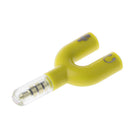 3.5mm Stereo Splitter Audio to Mic Headset Jack Plug Adapter for Smartphone Yellow