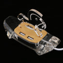 4-Port Powered Desktop USB Hub with LED Light Indicator for Laptop Computer