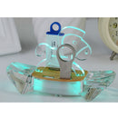4-Port Powered Desktop USB Hub with LED Light Indicator for Laptop Computer