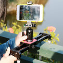 16.53" Camera Track Dolly Slider Rail System for Stabilizing Photograph Movie Film Video Making DSLR Camera